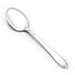 Lovelace by 1847 Rogers, Silverplate Oval Soup Spoon