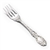 Lucerne by Wallace, Sterling Salad Fork, Monogram S