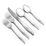 Magic Moment by Nobility, Silverplate 5-PC Setting w/ Soup Spoon