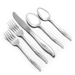 Magic Moment by Nobility, Silverplate 5-PC Setting w/ Soup Spoon
