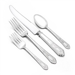 Mary II by Lunt, Sterling 4-PC Setting, Dinner, French