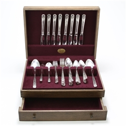 Milady by Community, Silverplate Flatware Set, 52 PC Set