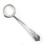 Monticello by Lunt, Sterling Cream Ladle, Monogram H