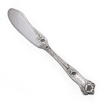 Morning Glory by Alvin, Sterling Butter Spreader, Flat Handle, Monogram H