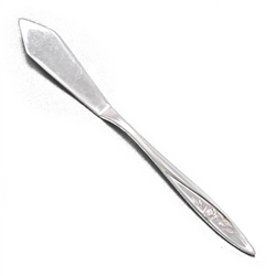 Morning Rose by Community, Silverplate Master Butter Knife, Flat Handle