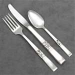 Morning Star by Community, Silverplate Youth Fork, Knife & Spoon