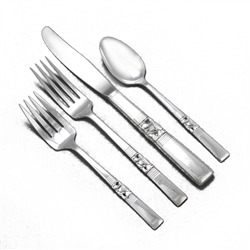 Morning Star by Community, Silverplate 4-PC Setting, Luncheon, Modern
