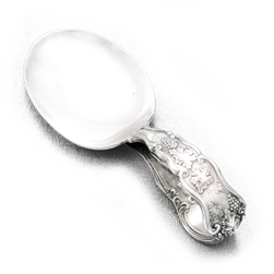 Moselle by American Silver Co., Silverplate Baby Spoon, Curved Handle, Monogram RMH