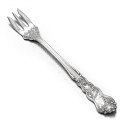 Moselle by American Silver Co., Silverplate Cocktail/Seafood Fork, Monogram M