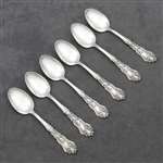 Moselle by American Silver Co., Silverplate Demitasse Spoon, Set of 6
