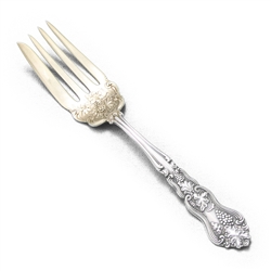 Moselle by American Silver Co., Silverplate Salad Fork, Gilt Tines