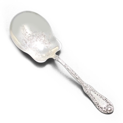 No. 10 by Dominick & Haff, Sterling Berry Spoon, Monogram EHB