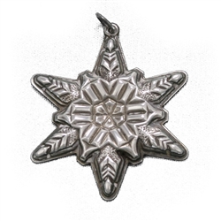 Pendant by Gorham, Sterling 1970 Snowflake