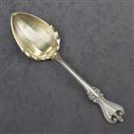 Old Colonial by Towle, Sterling Berry Spoon, Gilt Bowl, Monogram P