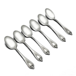 Old Colony by 1847 Rogers, Silverplate Five O'Clock Coffee Spoon, Set of 6