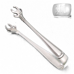 Old French by Gorham, Sterling Sugar Tongs, Monogram W