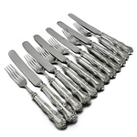 Orient by Holmes & Edwards, Silverplate Dinner Fork & Knife, 12 PC