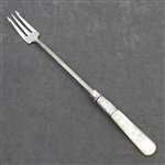 Pearl Handle by American Silver Co. Pickle Fork, Long Handle