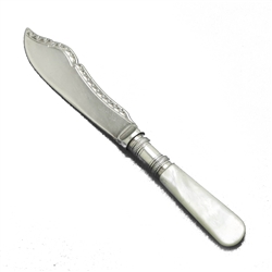 Pearl Handle made in England Master Butter Knife, Flat Handle