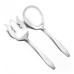 Prelude by International, Sterling Salad Serving Spoon & Fork