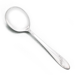 Queen Bess II by Tudor Plate, Silverplate Round Bowl Soup Spoon