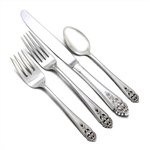 Queen's Lace by International, Sterling 4-PC Setting, Luncheon
