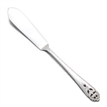 Queen's Lace by International, Sterling Master Butter Knife, Flat Handle