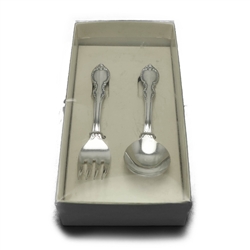 Reflection by 1847 Rogers, Silverplate Baby Spoon & Fork