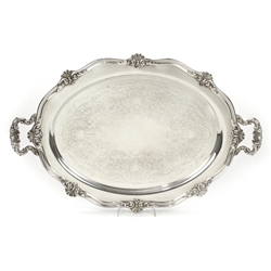 Regent by Reed & Barton, Silverplate Serving Tray, Oval w/ Handles