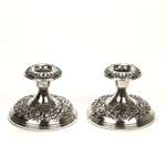 Repousse by Kirk, Sterling Candlestick Pair