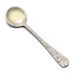 Rose by Stieff, Sterling Individual Salt Spoon, Gilt Bowl
