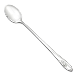 Sculptured Rose by Towle, Sterling Iced Tea/Beverage Spoon