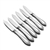 Sheraton by Community, Silverplate Fruit Knives, Set of 6, Hollow Handle