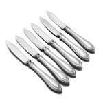 Sheraton by Community, Silverplate Fruit Knives, Set of 6, Hollow Handle