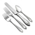 Sheraton by Community, Silverplate 4-PC Setting, Dinner, Blunt Plated