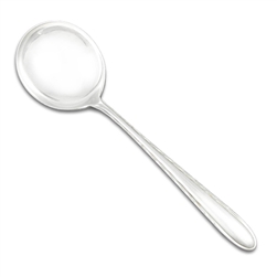 Silver Flutes by Towle, Sterling Cream Soup Spoon