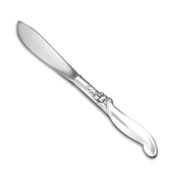 Silver Melody by International, Sterling Butter Spreader, Modern, Hollow Handle