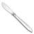 Silver Rhythm by International, Sterling Butter Spreader, Modern, Hollow Handle