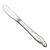 Silver Sculpture by Reed & Barton, Sterling Butter Spreader, Modern, Hollow Handle
