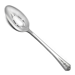 Spring Garden by Holmes & Edwards, Silverplate Tablespoon, Pierced (Serving Spoon)