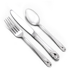 Spring Glory by International, Sterling Youth Fork, Knife & Spoon