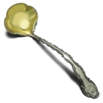 Strasbourg by Gorham, Sterling Soup Ladle, Flat Handle, Gilt Bowl, Monogram AC 2ND