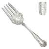 Stratford by Simpson, Hall & Miller, Sterling Cold Meat Fork, Small, Monogram I