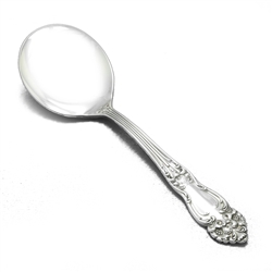 Tiger Lily by Reed & Barton, Silverplate Cream Soup Spoon