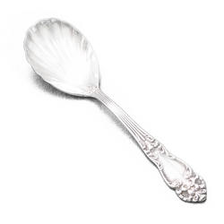 Tiger Lily by Reed & Barton, Silverplate Sugar Spoon, Shell Bowl