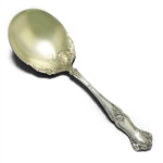 Vintage by 1847 Rogers, Silverplate Berry Spoon, Gilt Bowl