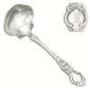 Violet by Wallace, Sterling Cream Ladle, Monogram B