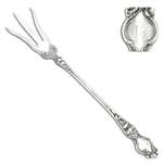 Violet by Wallace, Sterling Lettuce Fork, Monogram C