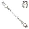 Violet by Wallace, Sterling Pickle Fork, Long Handle, Monogram S