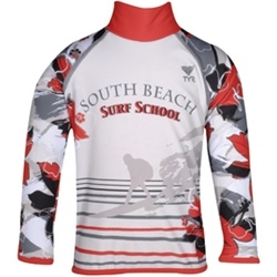 Surf School Long Sleeve Rash Guard